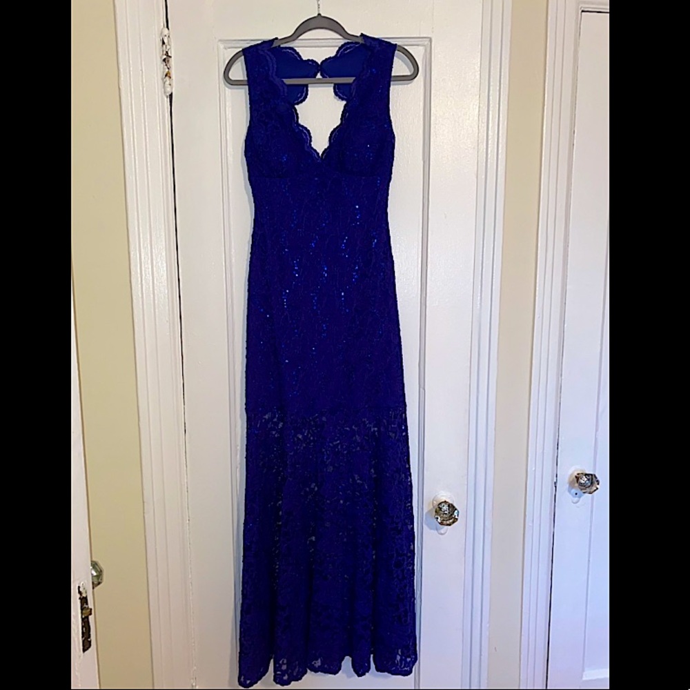 Morgan & Co. Royal Blue Dress